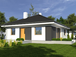 projekt Bogna II bez garażu B