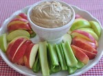 Creamy Peanut Butter Fruit Dip was pinched from <a href="http://www.southernplate.com/2012/01/creamy-peanut-butter-fruit-dip.html" target="_blank">www.southernplate.com.</a>