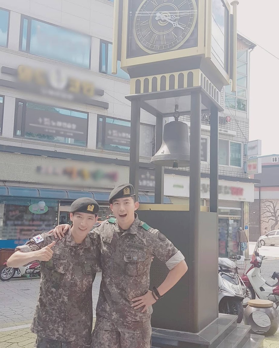 2PM's Taecyeon and Jun.K Are Model Soldiers Every Male Idol Should Look ...