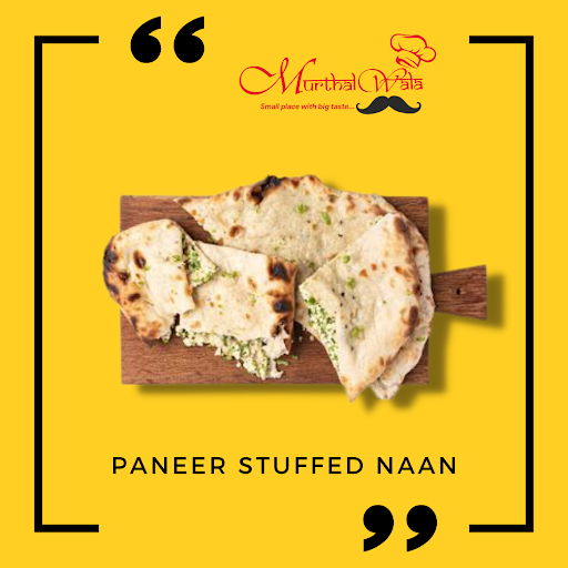 Paneer Stuffed Naan