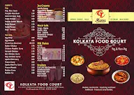 GT Kolkata Food Court menu 5