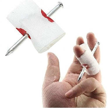 Đinh Giả Đồ Chơi Ảo Thuật Đánh Lừa Thị Giác Mọi Người Xung Quanh Troll Vui Nhộn