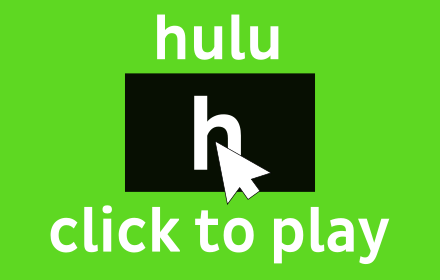 Hulu Click to Play small promo image