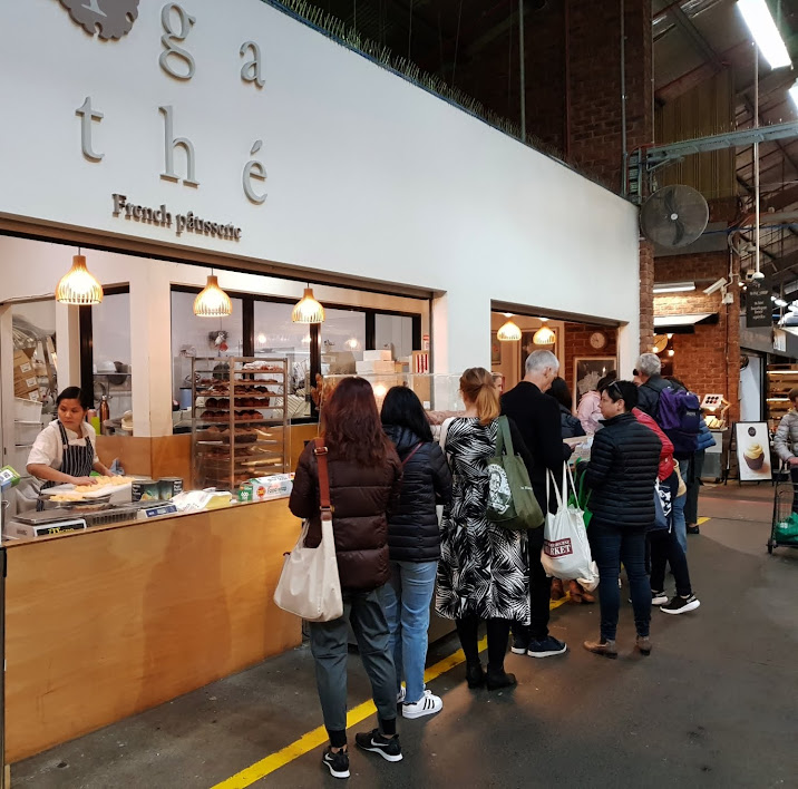 Agathé Pâtisserie at South Melbourne Market.