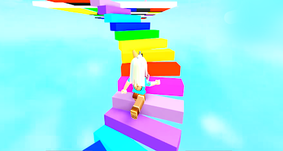 Jumping Into Rainbows Random Game Play Obby Guide Google - roblox obby tips