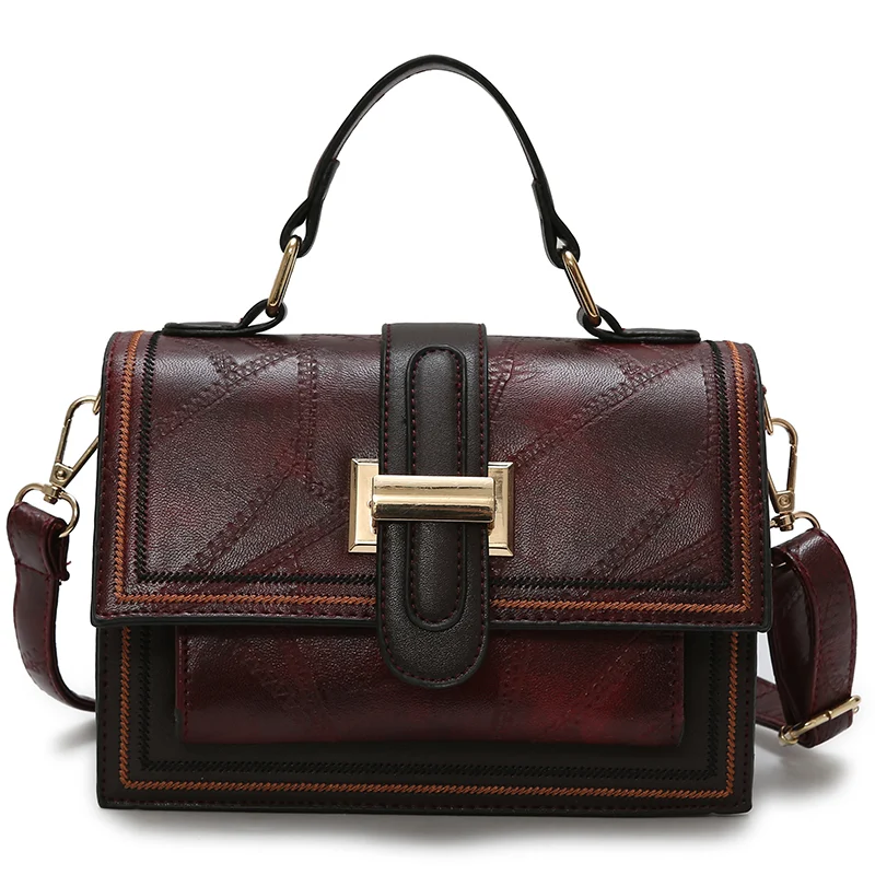 Title 1, All-match Fashion Draagbare Retro Schoudertas K...