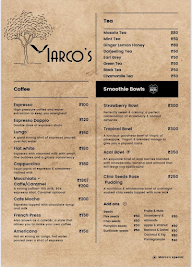 Marco's menu 6