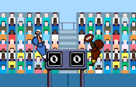 American Football Touchdown Game chrome extension