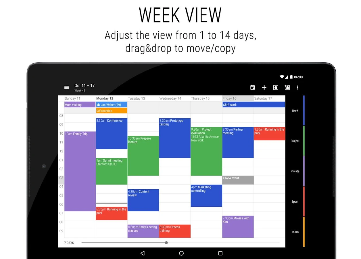    Business Calendar 2- screenshot  