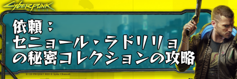 サイバーパンク_依頼：セニョール・ラドリリョの秘密コレクション