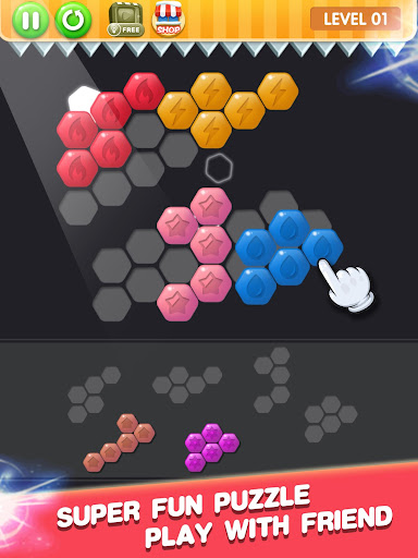 Hexa Block-Match Block Puzzle Games