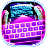 Neon Keyboard Hologram Sim 1.0m Icon