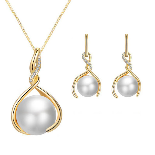 Title 3, Korean Fashion Temperament Jewelry Pearl Earrin...