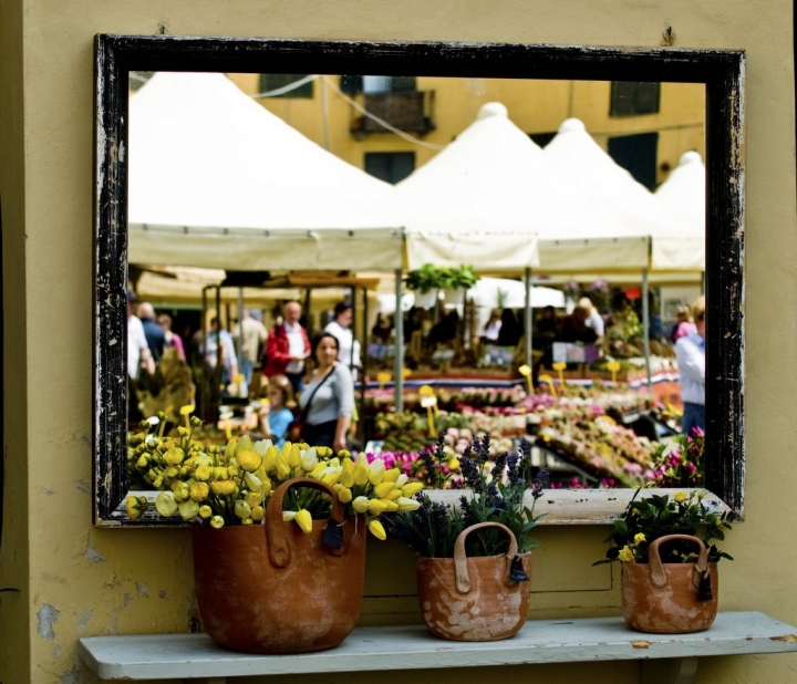 Al mercato dei fiori di bondell