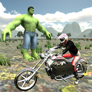 Gunship Robots Monster : Moto Hero Battle Racing 1.4 Icon