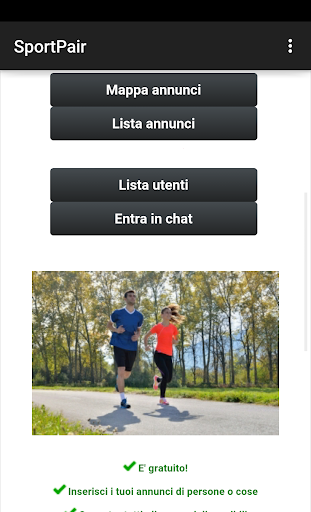 SportPair - Annunci sportivi