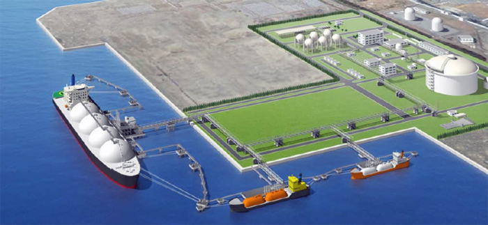 LNG terminal $2.7 Billion USD - Myanmar