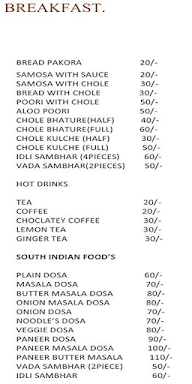 Da Cafe Canteen menu 3