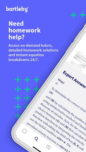 Screenshot Bartleby: Q&A Homework-Helper