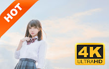 Sky Girl HD Popular Fresh New Tabs Theme small promo image