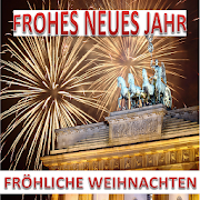 merry christmas and happy new year in In German 1.5 Icon