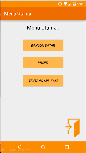 Bangun datar app