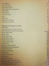 Chintamani menu 1
