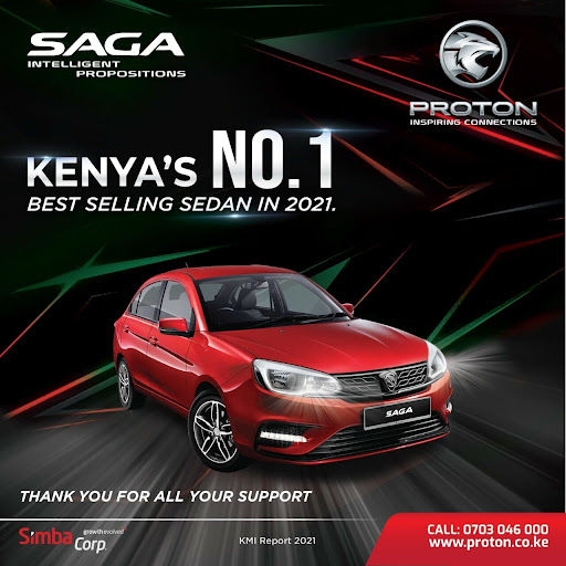 Did You Know? Proton Saga Was The Best Selling Sedan in Kenya For The Year 2021!