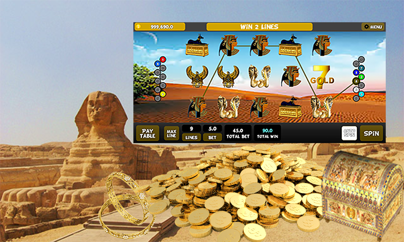 SLOTS MACHINE PHARAOHS LIFE Screen 3