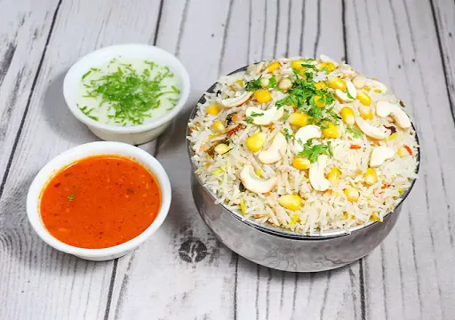 Corn Kaju Pulao