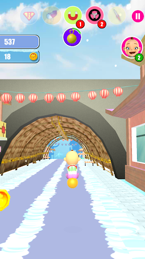Baby Snow Run - Running Game 7 screenshots 5