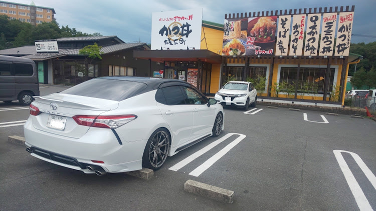カムリのかつ丼・雨上がり・お盆休み・猫に関するカスタム事例の投稿画像1枚目