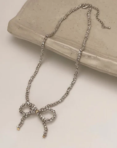 Collier de Niche Femme Perles Ronde - 3