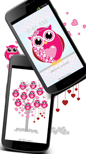 GO Locker Hearts Owls Theme