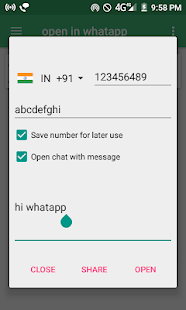 Open in whatapp | Chat without Save Number(圖2)-速報App