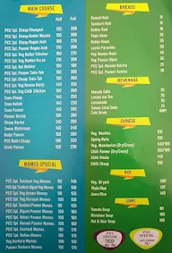 Punjabi Chaap Corner menu 2