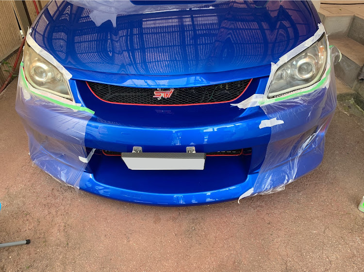 インプレッサ WRX STIのシュアラスター・ヘッドライトの清掃・DIYに関するカスタム事例の投稿画像4枚目