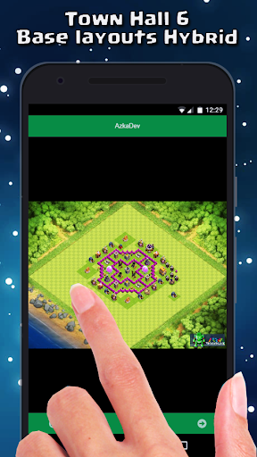 Town Hall 6 Base Layouts Hybrid