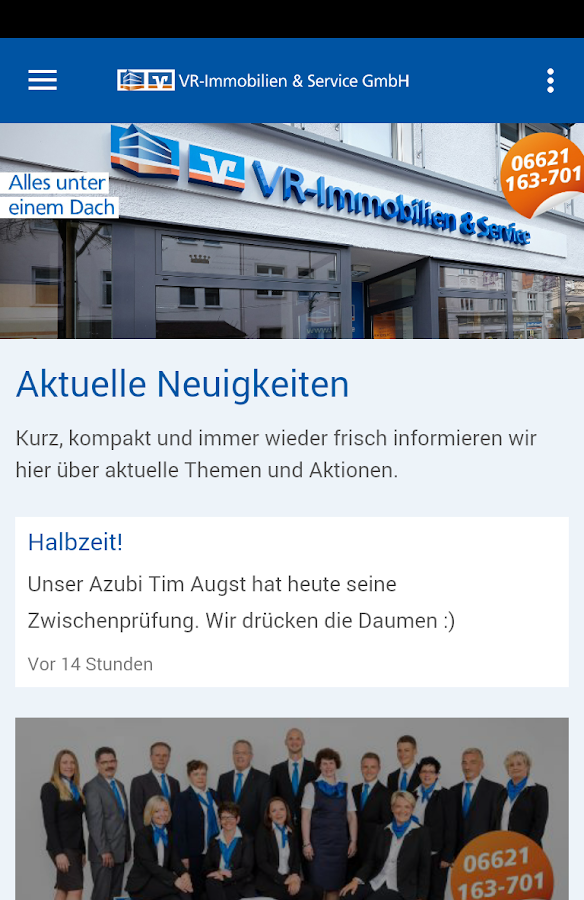 VR-Immobilien &amp; Service GmbH Screen 3
