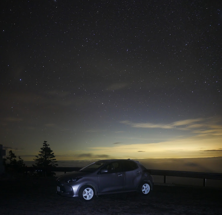 ヤリスの雲海チャレンジ・日の出チャレンジ・峠ドライブ・冬季閉鎖まであとわずかに関するカスタム事例の投稿画像2枚目