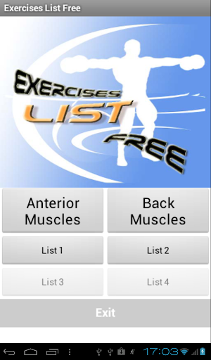 Exercises List Free