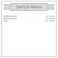 Jodhpur Daal Bati & More menu 1