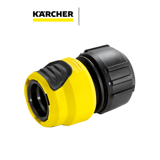 Khớp nối ống nước KARCHER dùng cho phi 13-19mm, khớp nối nhanh chức năng van khóa nước 1 chiều, hệ thống nhấn mở nhanh chóng - Karcher chính hãng