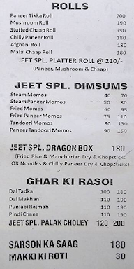 Jeet Restaurant & Bar menu 5