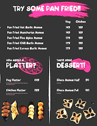 The Momo Factory menu 4