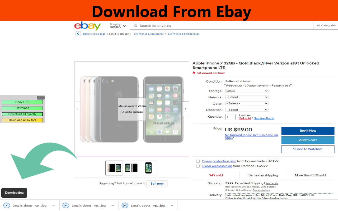 Ecommerce Image Downloader Plus Preview image 3