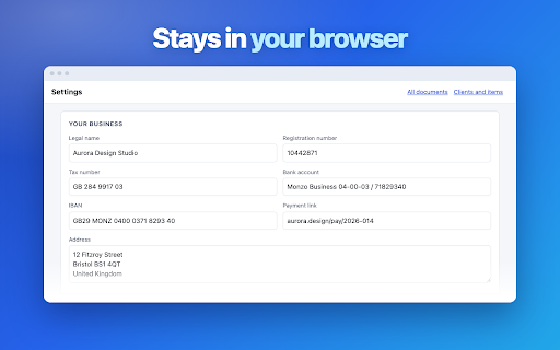 Invoice Generator screenshot 5
