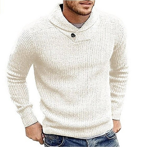 Title 3, Solid color Pullover Sweater