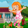 Cute Girl Escape From House -  icon