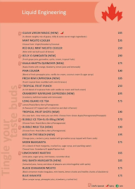 Gourmet Kitchen menu 1